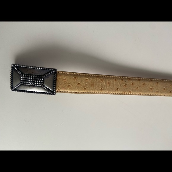 Ostrich belt. Like new ! - Picture 2 of 2